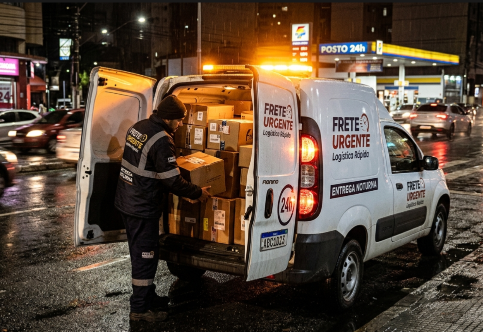Frete urgente com Fiorino em Nilópolis